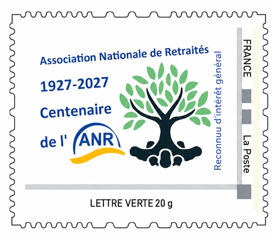 1927-2027 : le timbre du centenaire de l'ANR